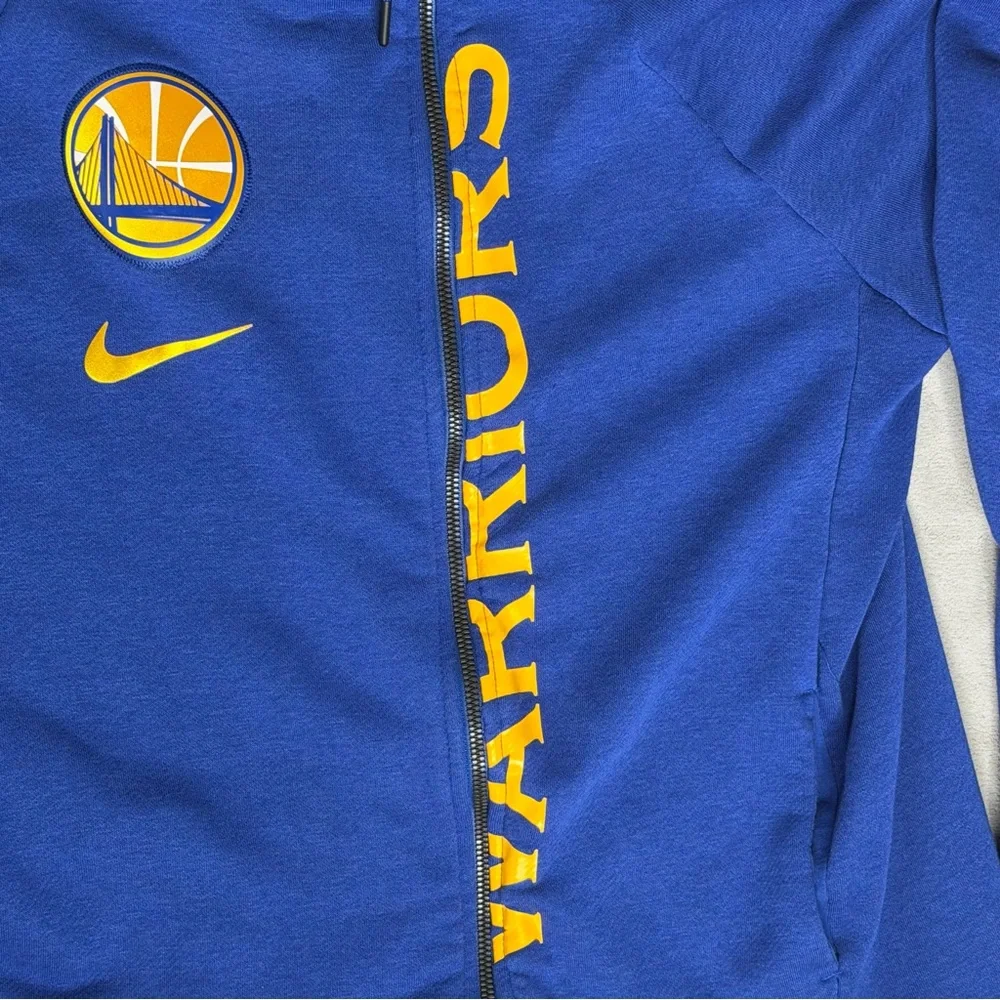 Golden‎ State Warriors Women's Medium Blue Nike Modern Cape Full Zip Hoodie NBA